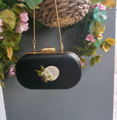 Moon fairy clutch bag